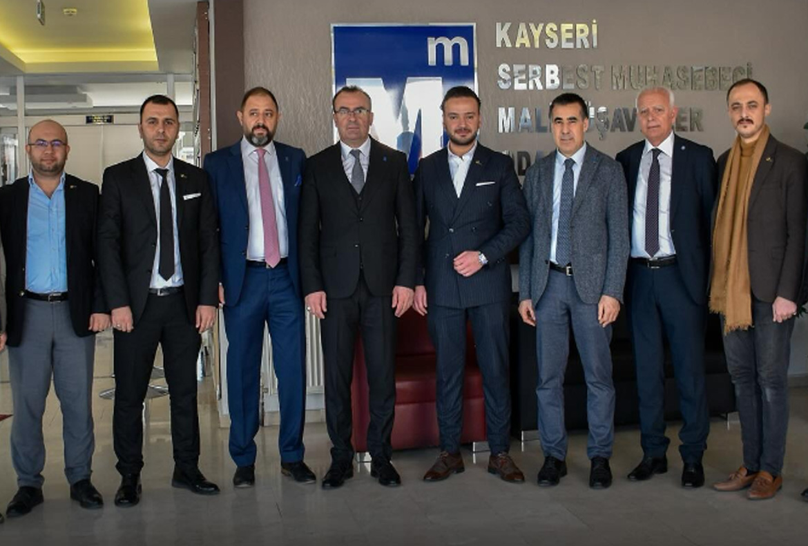 Mali Müşavirler Odası Başkanı Ali Yedikaya’ya ziyaret